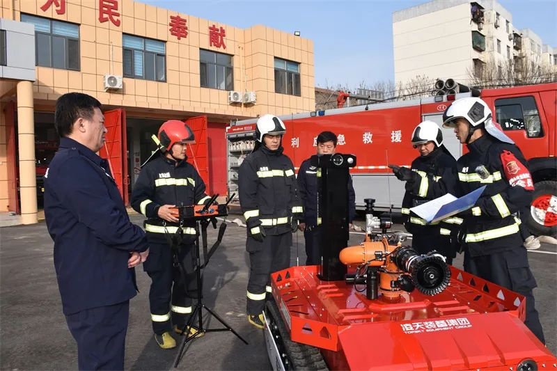 &ldquo;新戰(zhàn)友&rdquo;入列，使命必達(dá)， 北京凌天智能助力東營油田消防隊(duì)