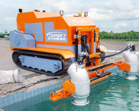 排澇破拆一體化機器人 （履帶式，2000m&sup3;/h）