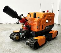全地形消防滅火機(jī)器人 （第1代，四履帶，油動液壓）
