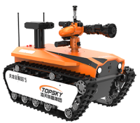 防爆消防滅火偵察機(jī)器人（D6中型，全功能款，雙向語(yǔ)音對(duì)講+語(yǔ)音控制+漏電探測(cè)+火焰識(shí)別+自主跟隨+半自住行走）