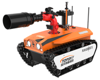 防爆消防滅火偵察機(jī)器人（D6重型，全功能款，雙向語(yǔ)音對(duì)講+語(yǔ)音控制+漏電探測(cè)+火焰識(shí)別+自主跟隨+半自住行走）